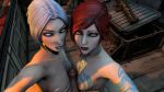  16:9_aspect_ratio 3d animated borderlands borderlands_2 breasts double_paizuri ejaculation group_sex lilith_(borderlands) lipstick loop makeup maya_(borderlands) medium_breasts multiple_paizuri naizuri no_audio paizuri red_hair semen semen_on_body semen_on_breasts semen_on_upper_body sex short_hair silver_eyes siren_(borderlands) small_breasts smile threesome topless video webm white_hair yellow_eyes zmsfm 