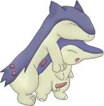  cyndaquil hinorashi nintendo pokemon quilava transparent_background yaoi 