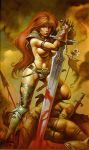 red sonja from marvel by alex horley