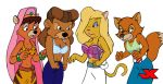  furry jk jk_(artist) kitten_kaboodle lotta_lamour muffy_vanderschmere rebecca_cunningham talespin 