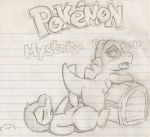 cyndaquil interspecies kain_69 monochrome pokemon pokemon_mystery_dungeon totodile