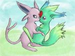 carbuncle espeon final_fantasy pokemon