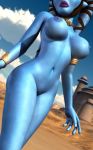 aayla_secura breasts nipples nude star_wars