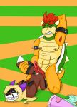 armpits artist_request baseball bowser crossover desmond_(ceeb) fox gay hairy_armpits king_koopa male mario_(series) nintendo original super_mario_bros.