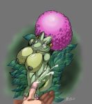 afro alligator breasts cum donkey_kong donkey_kong_(series) female handjob kalypso kremling lordstevie lordstevie_(artist) male nintendo penis pink reptile scalie