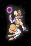  animal_ears anthro ass big_ass big_breasts blonde_hair blue_eyes breasts color eyewear female glasses hair lola_bunny lordstevie lordstevie_(artist) nipples orb space space_jam warner_brothers 