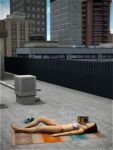 bikini building red_hair sunscreen sydgrl3d