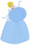 blonde_hair blue_dress cinderella gigantic_breasts mevb princess_cinderella