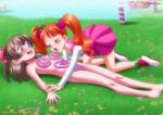 bbmbbf delicious_party_precure frosting frosting_on_body kirakira_precure_a_la_mode nagomi_yui palcomix precure pretty_cure usami_ichika yuri yuri_haven