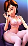 ass bra breasts erect_nipples helen_parr pantyhose see-through the_incredibles thighs underwear