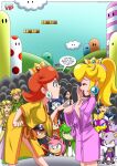 amy_rose bbmbbf blaze_the_cat cameo capcom chun-li cosmo_the_seedrian final_fantasy final_fantasy_vii krystal linkle mario_(series) multicolored_tail multiple_girls palcomix peachy_party princess_daisy princess_peach princess_zelda sega shade_the_echidna sonic_boom sonic_riders sonic_the_hedgehog_(series) sonic_x square_enix star_fox sticks_the_jungle_badger street_fighter super_mario_bros. the_legend_of_zelda tifa_lockhart wave_the_swallow