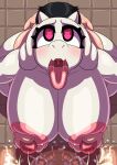  1girl anthro anthro_only big_breasts blush boss_monster breasts breasts_bigger_than_head caprine female_anthro female_focus floppy_ears furry furry_female furry_male furry_only gif goat goat_ears goat_girl goat_horns horns male male/female monster nipples nude toriel toto_draw undertale undertale_(series) 