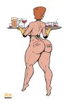 1girl alternate_breast_size apron ass back barefoot big_ass big_breasts body_writing breasts bubble_ass bubble_butt cartoon_network dat_ass dexter's_laboratory dexter's_mom drinks ear_piercing earrings feet female female_only ginger ginger_hair hips holding hourglass_figure huge_ass huge_breasts iranon large_ass light-skinned_female light_skin looking_away mature_female milf mostly_nude muscle_tone muscular muscular_female muscular_legs muscular_thighs naked_apron orange_hair pale-skinned_female pale_skin perky_breasts pierced_ears plate pose red_hair redhead serving serving_drink serving_platter serving_tray short_hair sideboob soles solo solo_female standing text thick_thighs thigh_gap thighs tiptoes toes toned toned_arms toned_back toned_body toned_female toned_legs voluptuous waitress watermark white_background wide_hips