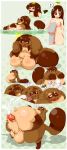 big_testicles chubby cum female leaf male obese overweight penis pom_poko raccoon tanuki testicles transformation transgender utsuo-kami