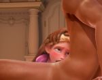  blonde_hair cute deepthroat ralph_breaks_the_internet rapunzel sucking tangled wreck-it_ralph 