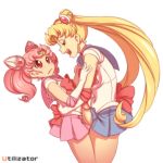  2girls :/ bishoujo_senshi_sailor_moon blonde_hair blue_eyes blue_skirt bow breasts chibi_usa double_bun drill_hair elbow_gloves erection flat_chested futanari futanari_with_female gloves hair hair_decorations hair_ornament imminent_rape imminent_sex incest intersex long_hair magical_girl miniskirt mother_&amp;_daughter penis pink_hair rape_face red_bow red_eyes sailor_chibi_moon sailor_moon skirt small_breasts tsukino_usagi twin_drills twin_tails uncensored usagi_tsukino utilizator very_long_hair white_gloves you_gonna_get_raped 