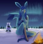 abomasnow furry glaceon pokemon snow