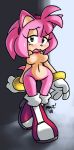 amy rose from sega by nitro (artist)