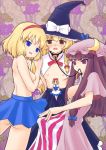 alice_margatroid marisa_kirisame patchouli_knowledge touhou witch