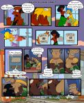  apu_nahasapeemapetilon ass blargsnarf breast_grab breast_suck breasts comic jester_(artist) marge_simpson milhouse_van_houten nipple_lick nipples the_simpsons undressing yellow_skin 