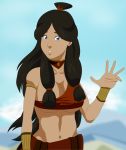  avatar:_the_last_airbender big_breasts breasts dark-skinned_female dark_skin katara surakuraanon 