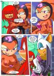  bat bbmbbf breasts comic echidna female knuckles_the_echidna male mobius_unleashed nipples palcomix rouge_the_bat saturday_night_fun_2 sega shade_the_echidna sonic_(series) sonic_the_hedgehog_(series) text 