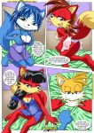  archie_comics barefoot bbmbbf fiona_fox foxxxes krystal li_moon miles_&quot;tails&quot;_prower mobius_unleashed nintendo palcomix sega sonic_(series) sonic_the_hedgehog_(series) star_fox text 