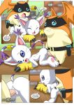  bbmbbf comic digihentai digimon gatomon palcomix patamon when_boys_ruled_the_world 