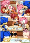 amy_rose anthro archie_comics bbmbbf bisexual breasts butt chipmunk comic female fingering food furry hedgehog lingerie lying male mobius_unleashed on_back palcomix pussy rubbing sally_acorn saturday_night_fun_3 sega sex sonic_(series) sonic_team sonic_the_hedgehog sonic_the_hedgehog_(series) vaginal yuri