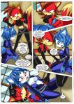 archie_comics bbmbbf breasts canine comic female fiona_fox fox foxxxes krystal li_moon mind_control mobius_unleashed nintendo palcomix sega sonic_(series) sonic_the_hedgehog_(series) star_fox text video_games yuri