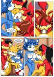 archie_comics barefoot bbmbbf fiona_fox foxxxes krystal li_moon miles_"tails"_prower mobius_unleashed nintendo palcomix sega sonic_(series) sonic_the_hedgehog_(series) star_fox text