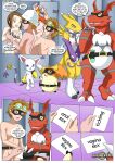  bbmbbf comic digihentai digimon gatomon guilmon kari_kamiya palcomix patamon renamon rika_nonaka takato_matsuki takeru_takaishi tk_takaishi when_boys_ruled_the_world 