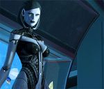 animated breasts edi erect_nipples erection fugtrup futanari gif intersex mass_effect mass_effect_3 nipples nude penis source_filmmaker