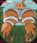 ass big_ass camera canastus echidna female hair hindpaw looking_up orange_fur panties paws pussy raised_tail sega soles sonic_(series) spying tail tikal_the_echidna underwear upskirt