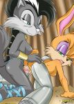 anthro archie_comics bbmbbf bunnie_rabbot furry lupe_wolf mobius_unleashed palcomix sega sonic_(series) sonic_team sonic_the_hedgehog_(series)