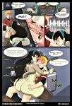 age_difference ass bathroom bathroom_sex big_ass big_breasts breasts cowgirl_position disney fellatio green_skin hermitmoth kim_possible kiss_mark kissing miss_go nude ron_stoppable shego stockings thighs vaginal