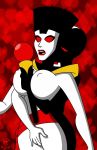 batman_(series) batman_beyond bigtyme dc dc_comics dcau donna_walker female/female female_only fingering incest melanie_walker mother_&_daughter queen_(royal_flush_gang) royal_flush_gang ten_(royal_flush_gang) yuri