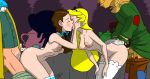 2011 aeolus alice alice_(disney) alice_in_wonderland breasts crossover disney dorothy_gale female kissing mad_hatter scarecrow_(wizard_of_oz) the_wizard_of_oz vaginal wizard_of_oz yuri