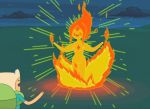 adventure_time finn_the_human flame_princess mole_(artist) tagme