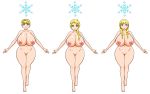 ale-mangekyo ale-mangekyo_(artist) anna_(frozen) areolae ass beige_skin big_ass big_breasts blue_eyes breasts commission disney elsa erect_nipples female frozen_(movie) gold gold_ring milf mother_and_daughter nipples nude pussy queen_iduna ring sisters yellow_hair