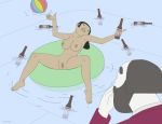  alcohol big_breasts china,_il drunk mark_&#039;baby&#039;_cakes mole_(artist) nude_female pony_merks pool spread_legs 