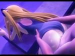 3d blonde_hair breasts game_cg gif konjiki_no_yami nipples nude small_breasts to_love-ru