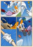 sonic the hedgehog from milf salvage (sonic doujin) by horlod (artist)