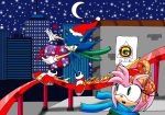  amy_rose christmas raianonzika_(artist) sonic sonic_the_hedgehog zerbukii_(artist) 