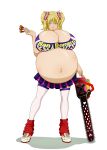 big_breasts breasts chainsaw cheerleader juliet_starling lollipop_chainsaw mr-jolted pregnant weapon