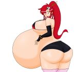 big_breasts breasts mr-jolted pregnant tengen_toppa_gurren-lagann yoko_littner