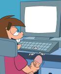  1boy fap fapping masturbation masturbation timmy_turner 