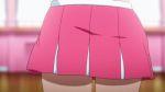 :3 animated animated_gif ass bouncing_breasts breasts brown_hair cheerleader gif hair_ornament hairclip kushiya_inaho lowres maken-ki! panties pantyshot pom_poms underwear