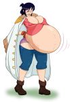 big_breasts breasts glasses mr-jolted one_piece pregnant tashigi