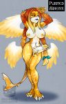 1girl anthro areola avian big_breasts black_sclera blonde_hair breasts corruption_of_champions dickgirl erection facial_piercing female_only fish full_body furry futanari gills hair harpy huge_breasts hybrid intersex long_hair looking_at_viewer marine minerva minerva_(coc) monster_girl ninjakitty nipple_piercing nipples nude orange_eyes penis piercing presenting red_hair shark siren smile solo_female standing tail tentacle tentacles uncensored wings yellow_skin